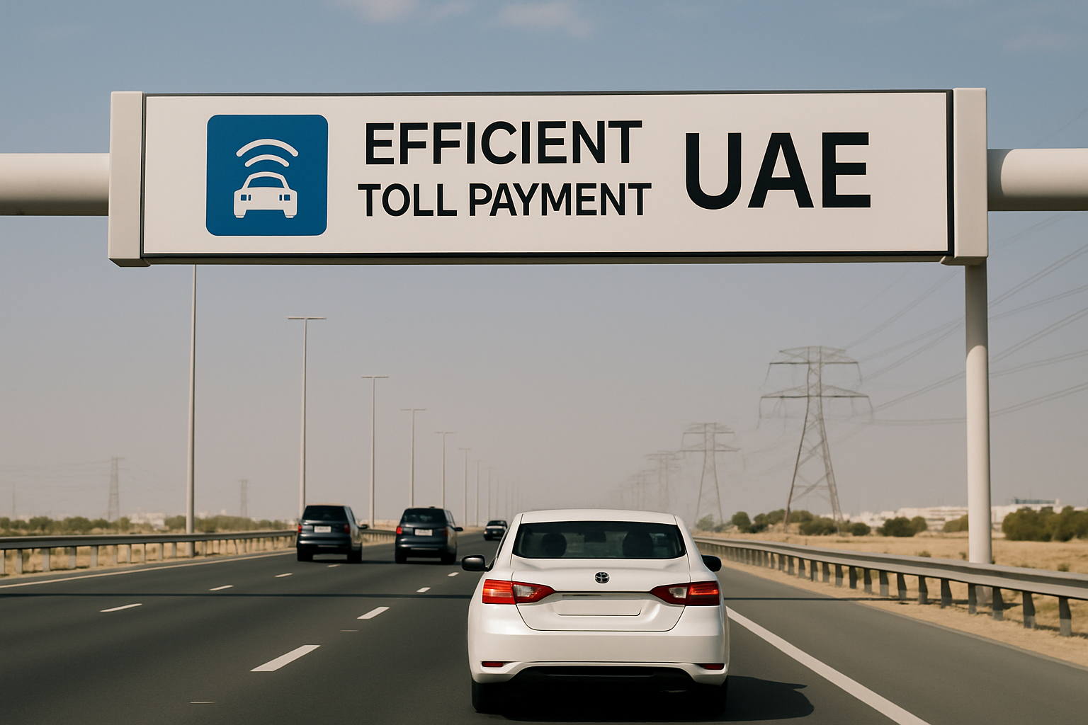 Efficient toll payment in UAE highways